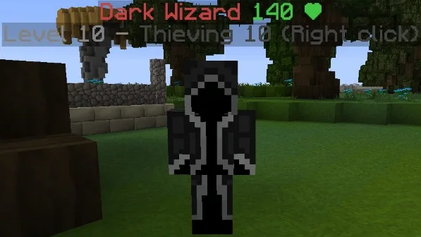 A dark wizard