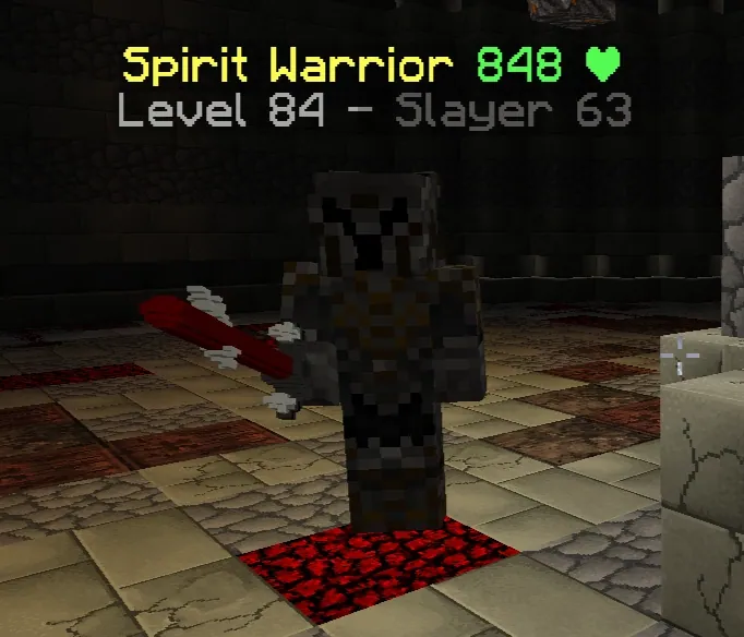 A spirit warrior, which mirrors your own equipment